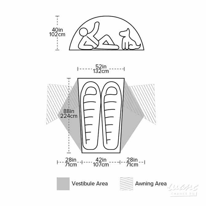 топовая палатка Big Agnes Copper Spur HV Ul2 mtnGLO. вес 1,28 кг. Новая. С модулем подсветки Санкт-Петербург - изображение 2