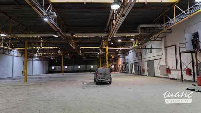 Отличный склад или пр-во на 1 эт., 600 кВт, беспылевой пол, большой офис, без комиссии, 4400 м² Санк Санкт-Петербург - изображение 4