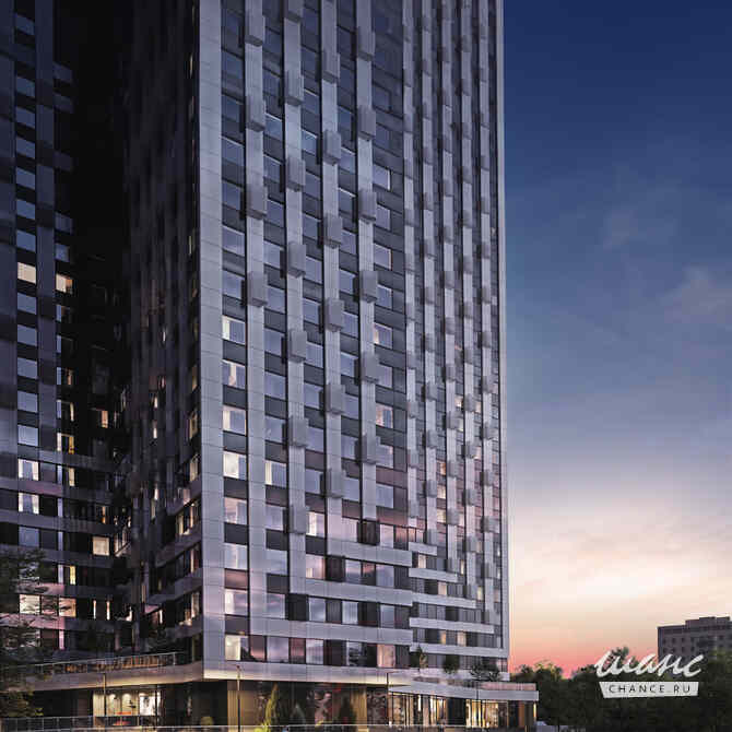 2-к квартира, 56.8 м², этаж 9/30 Москва - изображение 1