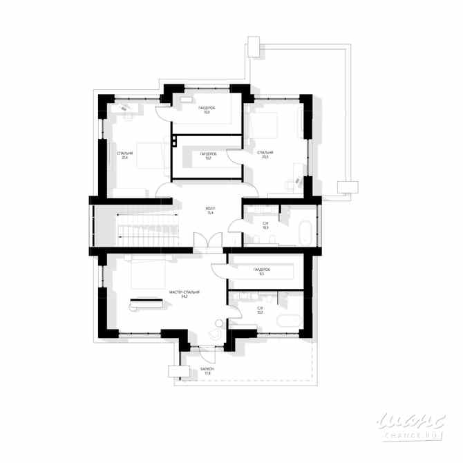 Коттедж 379.1 м², Парковая улица, 15 Истра - изображение 2