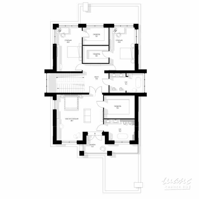 Коттедж 347.7 м², Парковая улица, 25 Истра - изображение 2