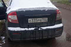 Suzuki SX4 2007 года АКПП черный седан