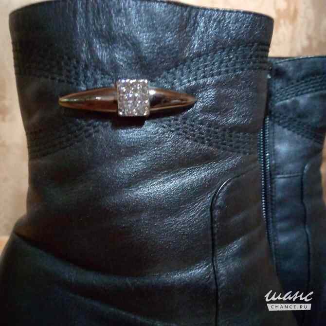 Полусапожки женские 38 размер Астрахань - изображение 2