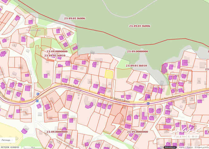 Земельный участок 4 соток, ИЖС, Братьев Еремян улица Сочи - изображение 1
