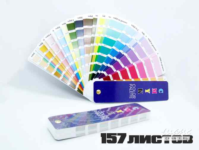 Пантонный цветовой Веер CMYK-to-PC (PANTONE Color Bridge) Москва - изображение 1