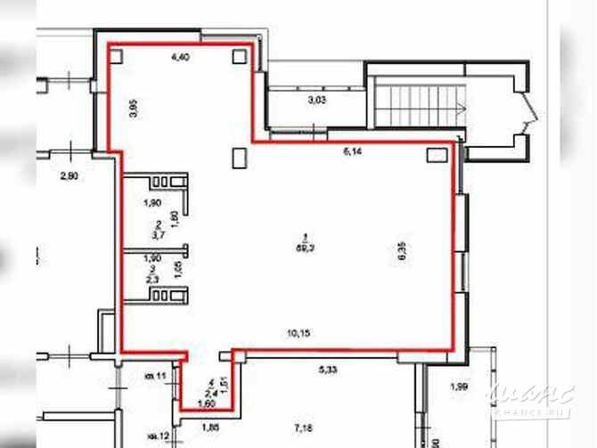 1-к квартира, 77.5 м², этаж 6/22 Владивосток - изображение 9