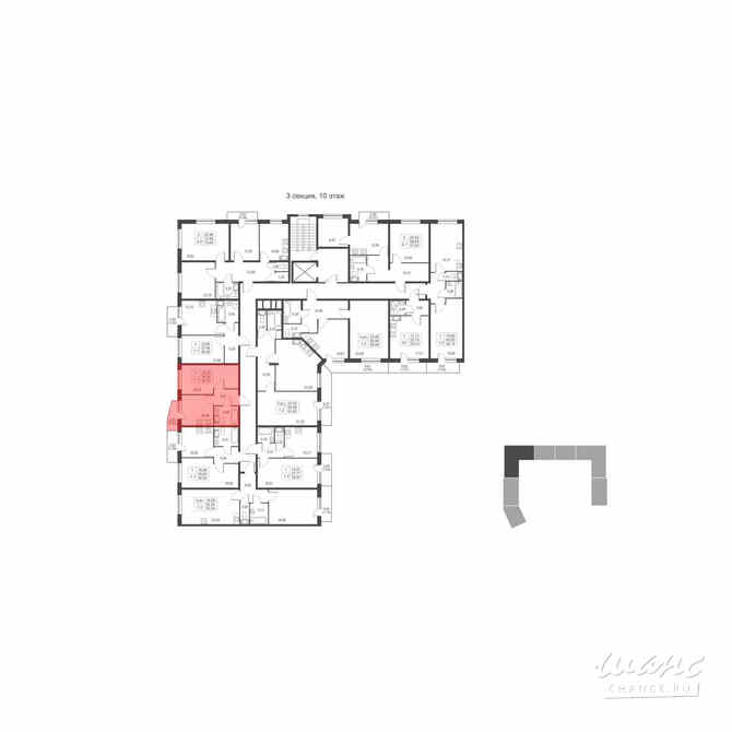 1-к квартира, 35.3 м², этаж 10/11 Им Свердлова - изображение 2