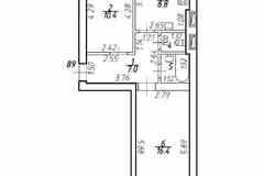 2-к квартира, 46.2 м², этаж 5/9