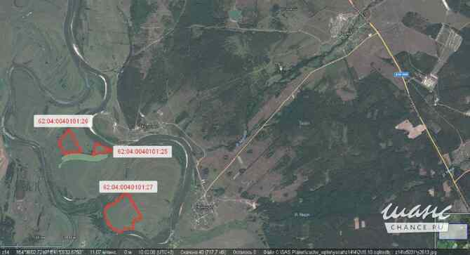 Земельный участок 13400 соток, Рязанская улица Шилово - изображение 3