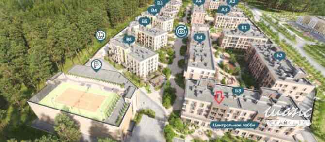 1-к квартира, 37.27 м², этаж 3/4 Зеленогорск - изображение 10