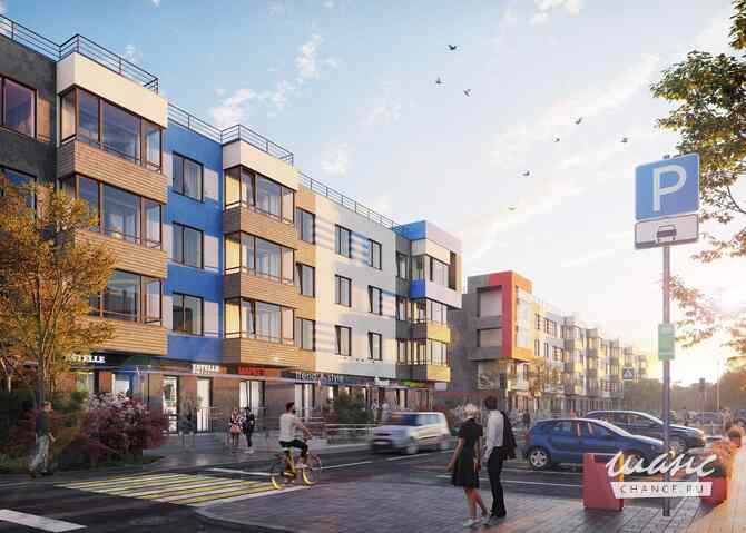 1-к квартира, 37.95 м², этаж 1/4 Гатчина - изображение 1