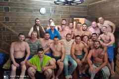 Русская баня на дровах