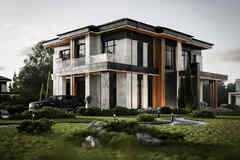 Коттедж 347.7 м², Парковая улица, 24