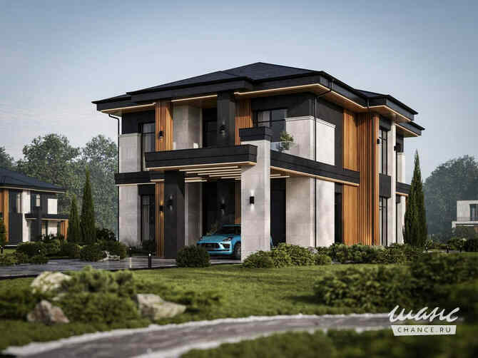 Коттедж 379.1 м², Парковая улица, 15 Истра - изображение 1