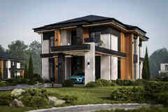 Коттедж 379.1 м², Парковая улица, 17