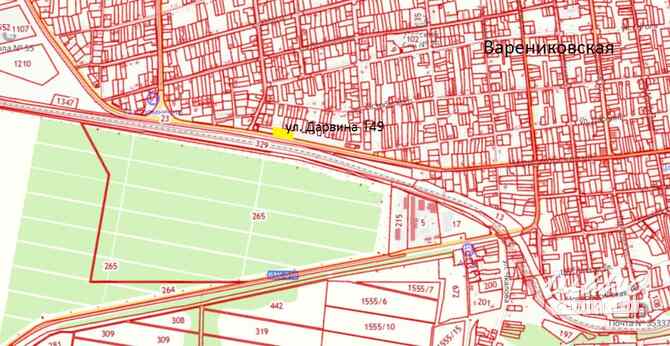 Земельный участок 15 соток, ИЖС, Дарвина улица Крымск - изображение 2