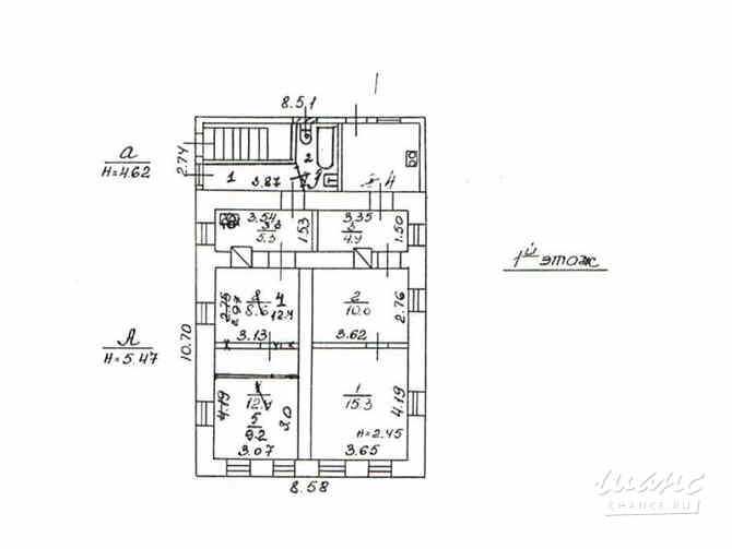 1-к квартира, 32.3 м², этаж 1/1 Коломна - изображение 7