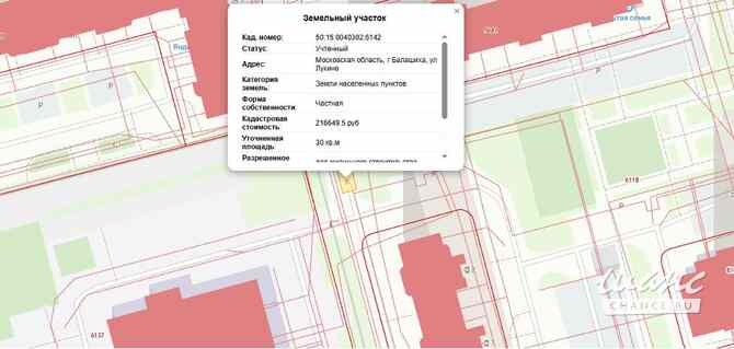 Земельный участок  соток, ИЖС, Лукино улица Балашиха - изображение 1