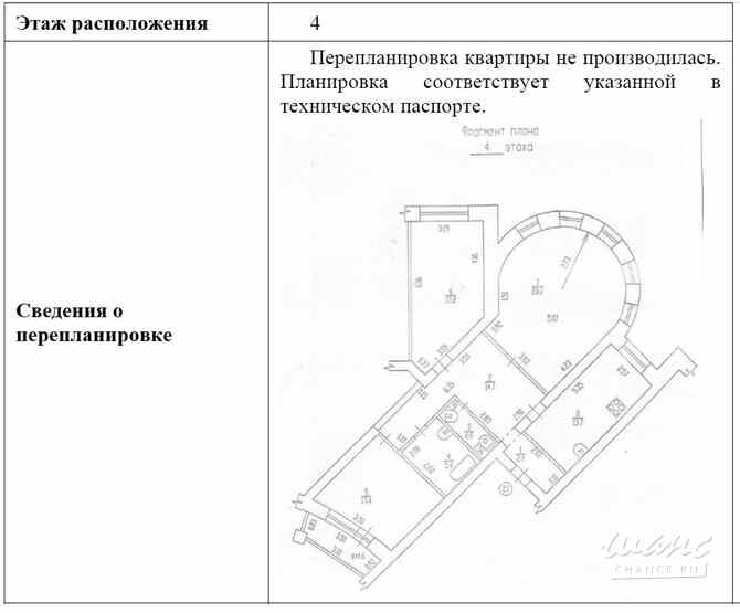 3-к квартира, 98.8 м², этаж 4/5 Брянск - изображение 3