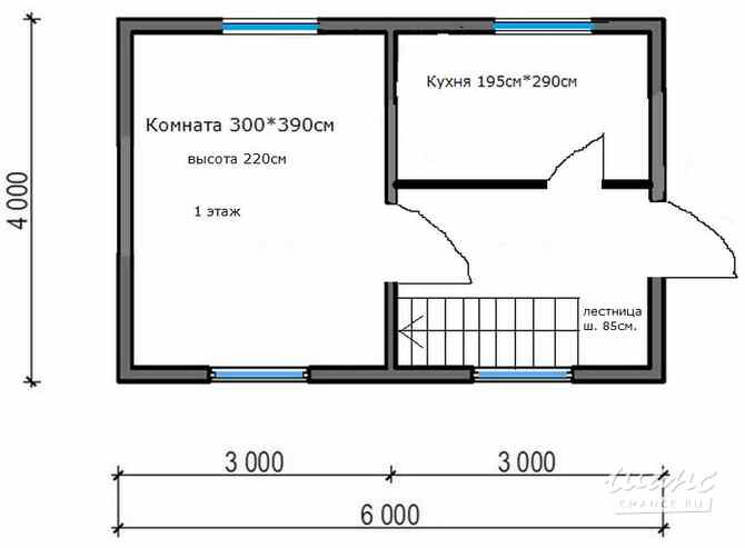 Дом 39 м², Зеленая улица Красногорск - изображение 10
