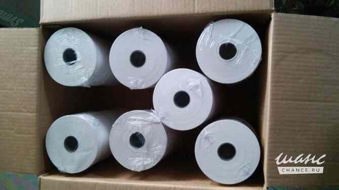 Чековая лента / кассовая термолента 80х100х26 Воронеж - изображение 1