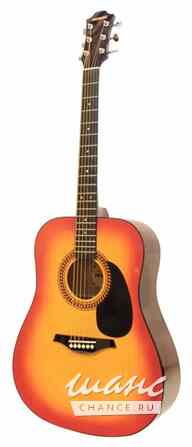 Продам гитару 6 струнную.С чехлом и тюнером настройки Отрадное - изображение 1