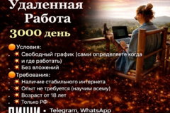 Удаленная работа