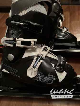 Продам горные лыжи + ботинки Подольск - изображение 8
