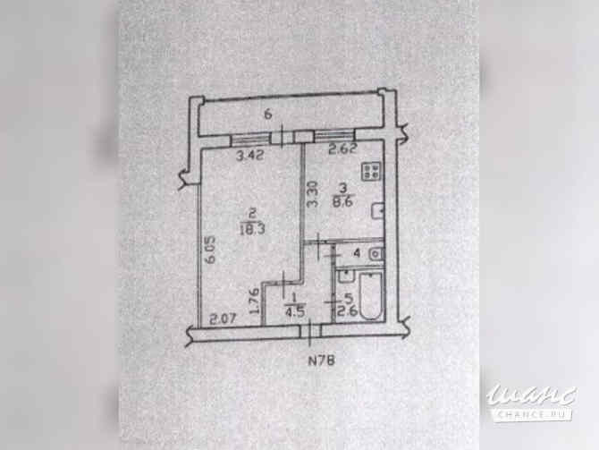 1-к квартира, 35.3 м², этаж 2/9 Москва - изображение 8