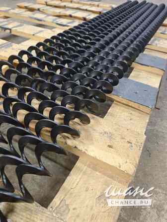 Спираль Шнека 45 мм и 60 мм под 20 мм вал Москва - изображение 1