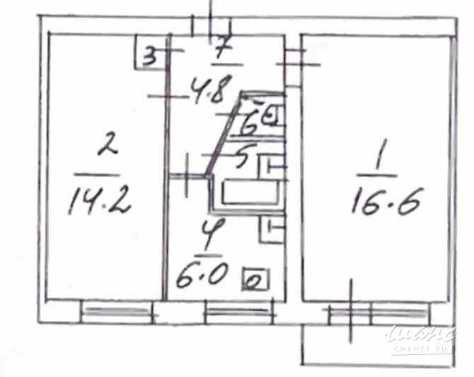 2-к квартира, 45 м², этаж 5/5 Москва - изображение 3