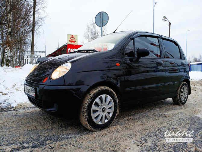 Daewoo Matiz 2011 года МКПП черный металлик хэтчбек Санкт-Петербург - изображение 1