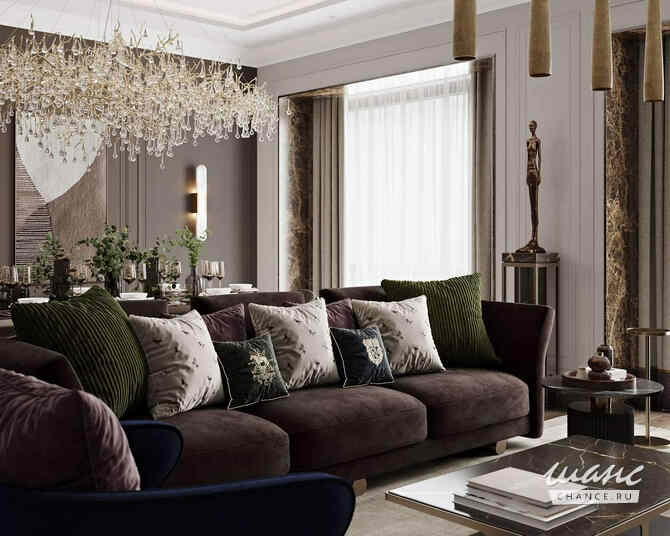 2-к квартира, 96.8 м², этаж 34/41 Москва - изображение 1