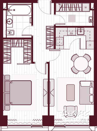 2-к квартира, 56.4 м², этаж 21/41 Москва - изображение 3