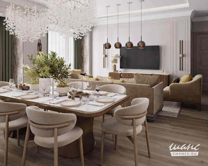 4-к квартира, 129 м², этаж 40/41 Москва - изображение 4