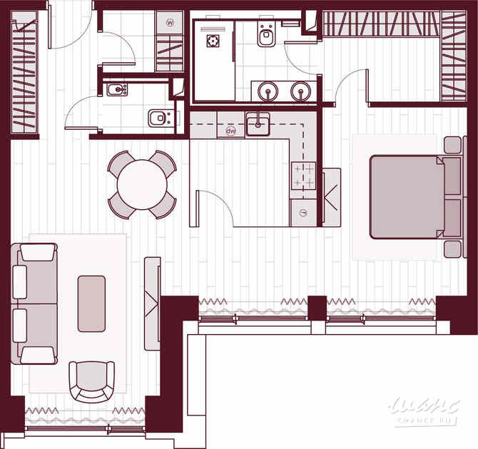 2-к квартира, 67.6 м², этаж 18/41 Москва - изображение 3