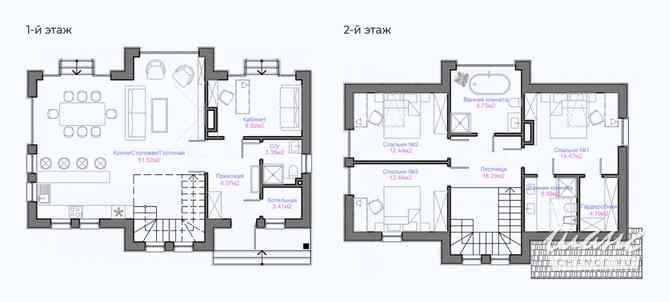 Коттедж 150 м², КП Резиденция Булатово территория, 210 Москва - изображение 3