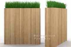 Напольные кашпо перегородки, перегородка кашпо стандарт