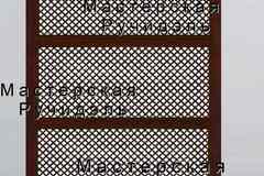 Перегородка резная для кафе Resto Perfo Gloria DLX