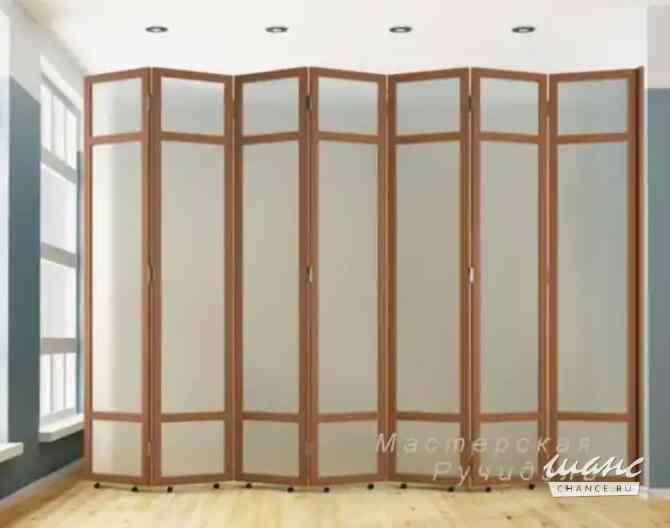 Ширма высокая перегородка складная Москва - изображение 6