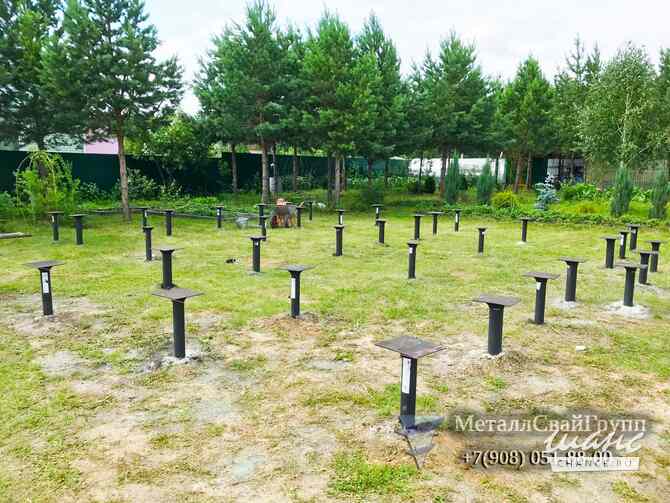 Винтовые сваи 89×3 мм. Прочный фундамент для дома, дачи, забора. Быстрая доставка, профессиональный Челябинск - изображение 1