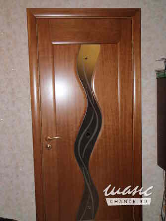 Замена стекла в межкомнатной двери , ремонт . Санкт-Петербург - изображение 1