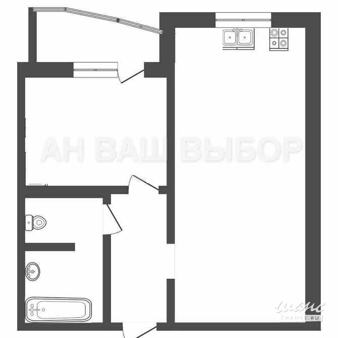 Продам 1-комнатную квартиру 43,3 м², этаж 8/14 Тюмень - изображение 5