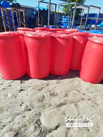 Красная пластиковая бочка Санкт-Петербург - изображение 2