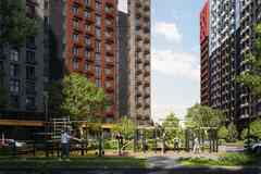 1-к квартира, 23.4 м², этаж 17/18