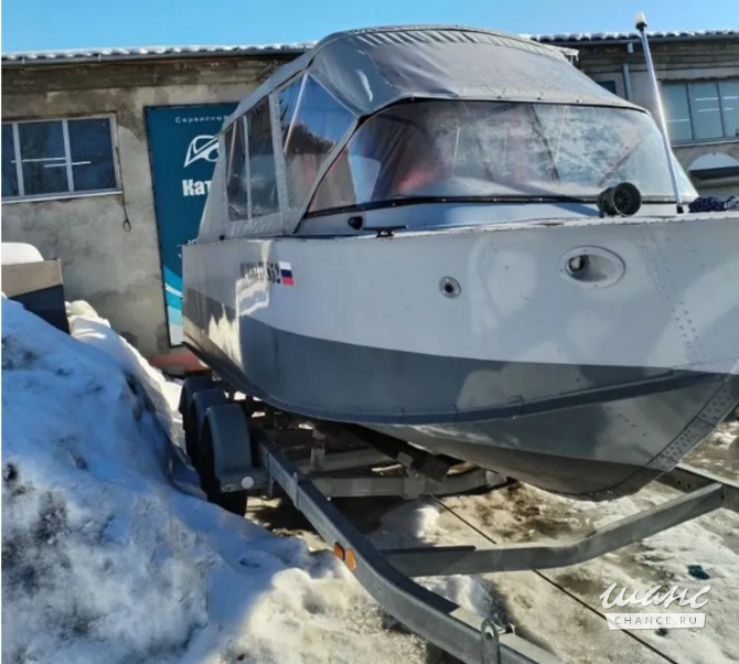 Алюминиевый катер с двумя моторами Нижний Новгород - изображение 7