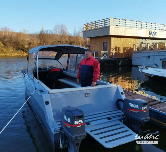 Алюминиевый катер с двумя моторами Нижний Новгород - изображение 6