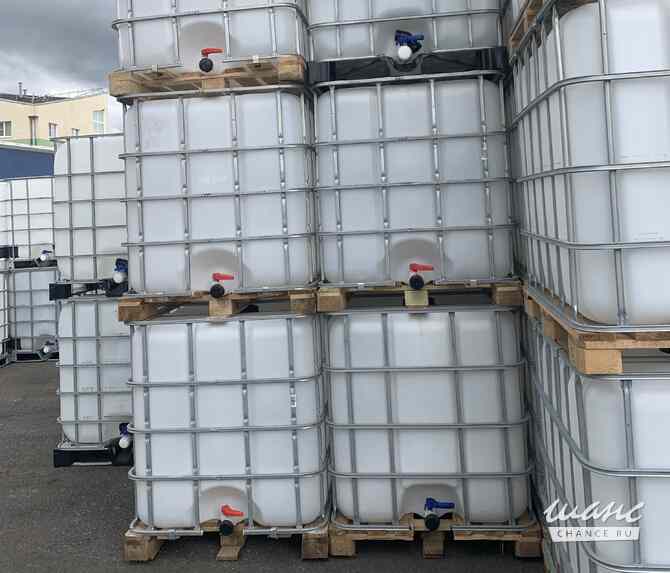 Еврокуб. Емкость 1000л. Б/У чистая Санкт-Петербург - изображение 4