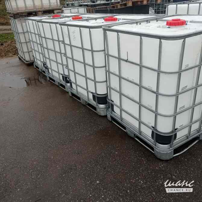 Еврокуб. Емкость 1000л. Б/У чистая Санкт-Петербург - изображение 1