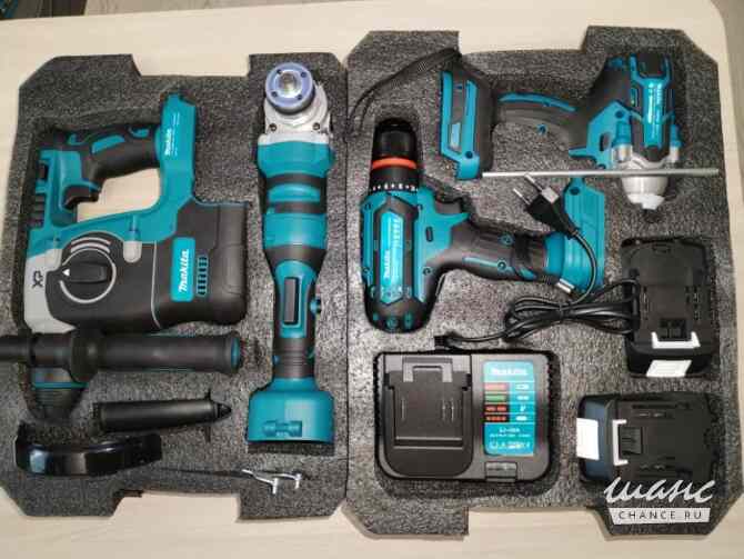 наборы аккумуляторных инструментов 4в1 Тольятти - изображение 5